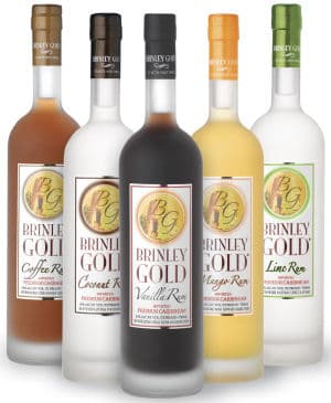 The Brinley line of rums.